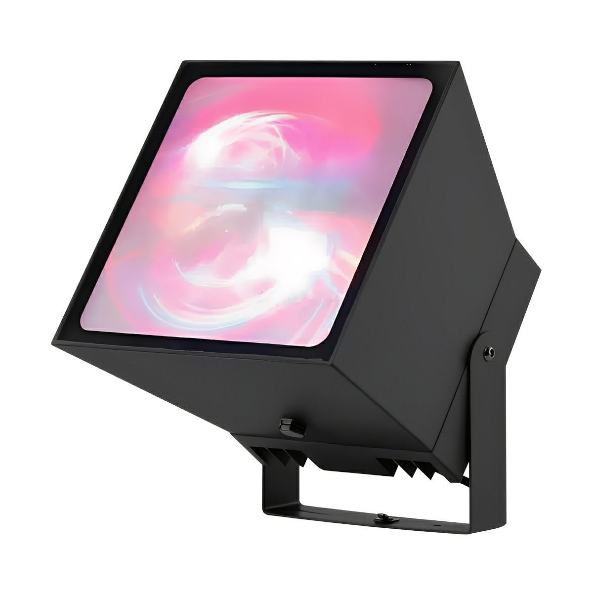 50W Color-Changing LED Floodlight for Yards, Patios & Facades – Remote-Controlled RGB Landscape Spotlight with Weather Protection
