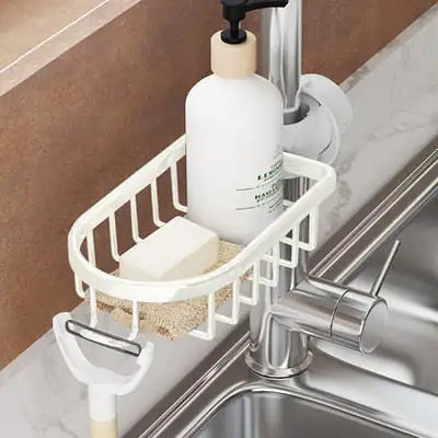 Shower Caddy Organizer for Showerhead – Rust-Proof Hanging Shelf for Bathroom Storage Shampoo Soap Holder