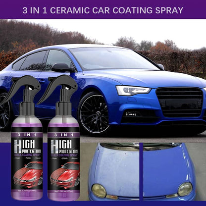 Ceramic Auto Detail Spray – Nano Coating for Car Paint Protection & Gloss Restoration