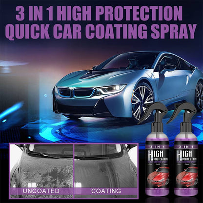 Ceramic Auto Detail Spray – Nano Coating for Car Paint Protection & Gloss Restoration