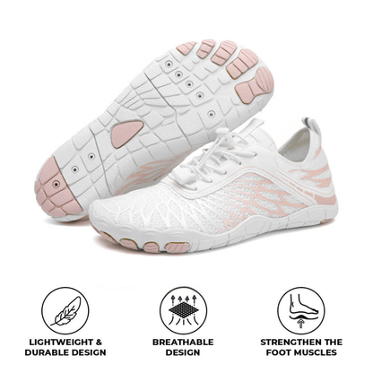 Minimalist Flexible Sole Shoes with Arch Support for Women & Men | Natural Stride Athletic Footwear for Running, Walking, Hiking & Gym
