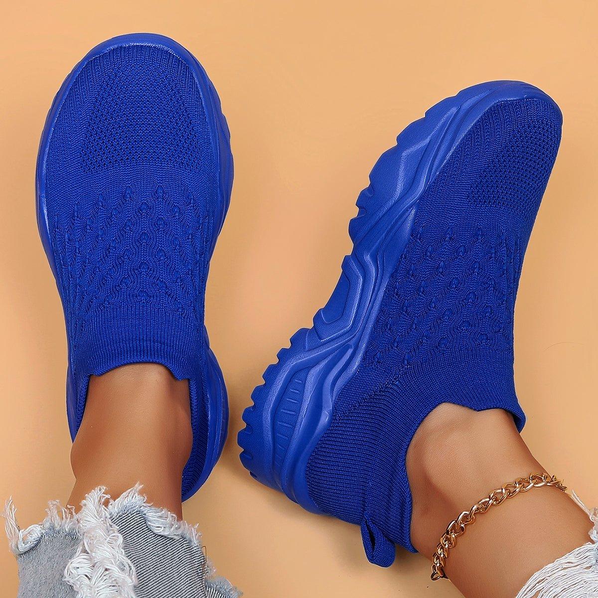 Lightweight Orthopedic Slip-On Sneakers with Cushioned Insole for Women & Men – Breathable Walking Shoes for All-Day Wear