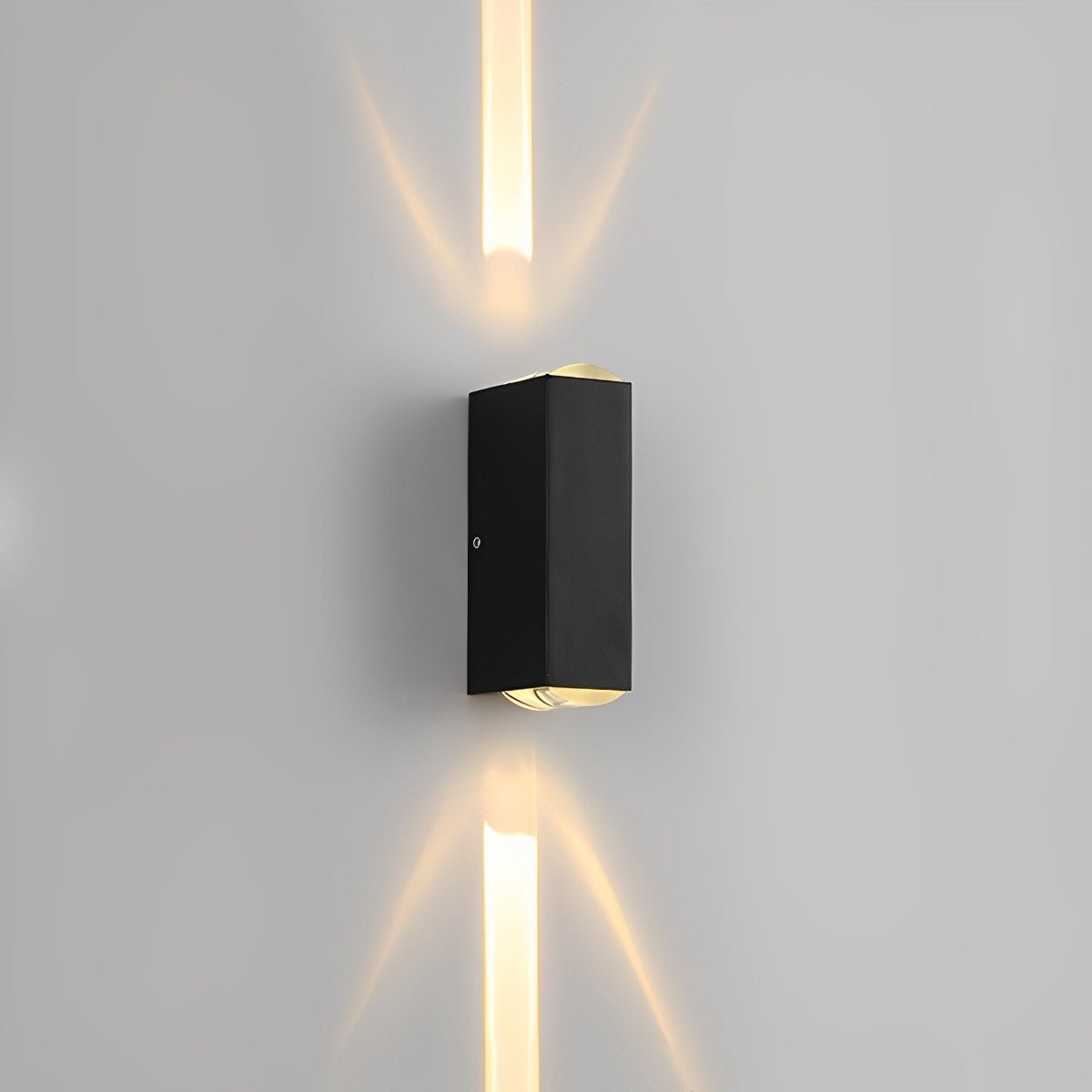 Up Down LED Wall Sconce 7 Inch Aluminum Indoor Outdoor Light for Hallways Entryways Stairs Pathways Warm White Cool White 110V Weatherproof