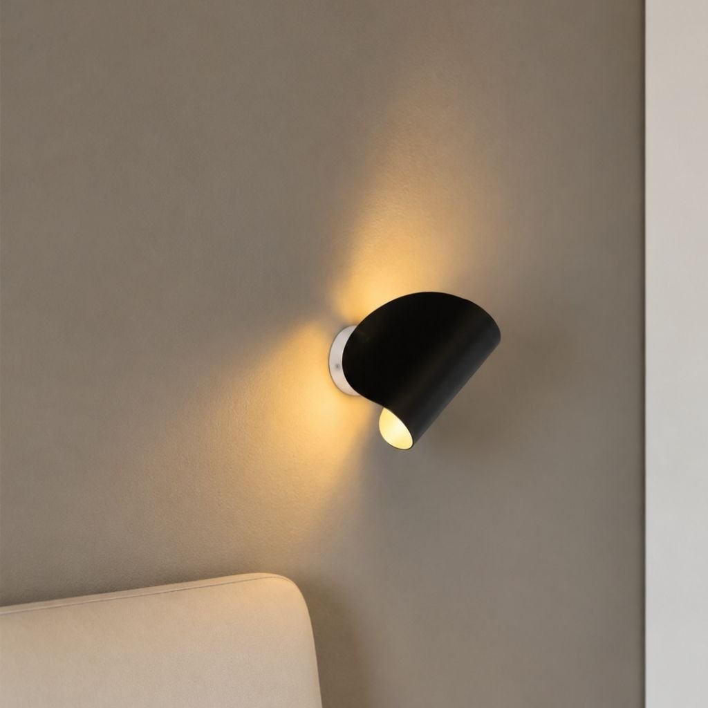 Dual-Beam Adjustable LED Wall Light – Aluminum Up-Down Sconce for Hallways & Bedrooms – Rotatable Accent Fixture for Modern Interiors