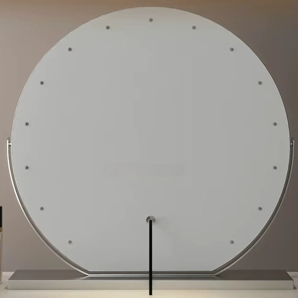 LED Lighted Makeup Mirror 15x Magnifying Touch Adjustable Brightness Vanity Desktop Gold Black White Rotating Frame 3 Light Modes for