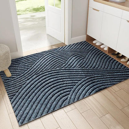 PVC Entryway Mat Anti-Slip Backing Indoor Door Runner for Hallway Mudroom Kitchen Entry Easy Clean Waterproof Floor Protection