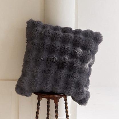 Plush Faux Fur Throw Blanket with Silky Soft Texture for Couch, Bed & Living Room Decor in Multiple Colors