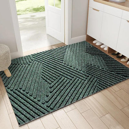PVC Entryway Mat Anti-Slip Backing Indoor Door Runner for Hallway Mudroom Kitchen Entry Easy Clean Waterproof Floor Protection