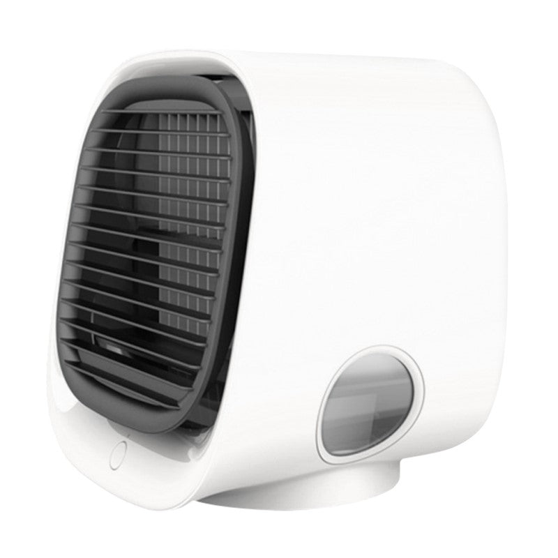 Desktop Personal Air Cooler with Humidifier Function Quiet Evaporative Cooling Fan for Bedroom Office Small Spaces Portable USB Powered