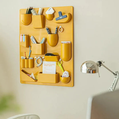 Ortekor Versatile Storage Organizer | Multi-Functional Wall Hanging Rack with Eco-Friendly Design | Ideal for Home & Office Organization