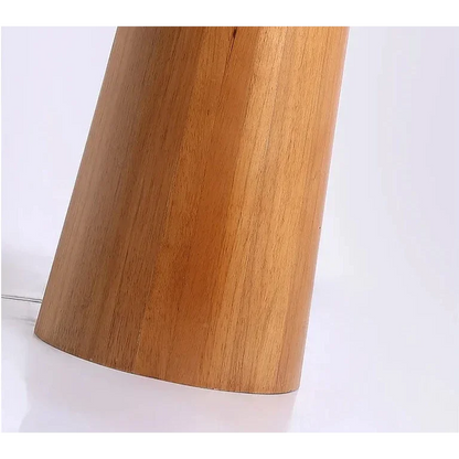 Wooden Standing Lamp 59 inches Tall Soft Warm Glow for Bedroom Living Room Entryway Modern Japandi Style Natural Wood Finish Ambient Downlig