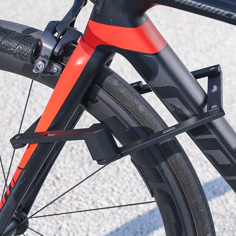 Folding Bicycle Lock Heavy-Duty Steel Anti-Theft Chain for Road Bikes Mountain Bikes E-Bikes Motorcycles Certified Security with Frame