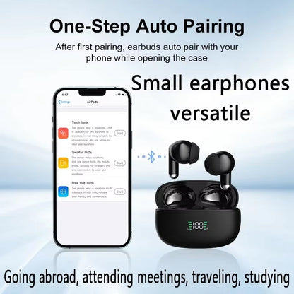 Real-Time Translation Earbuds with 144 Language Support & Bluetooth 5.3 for Travel, Business & Everyday Conversations