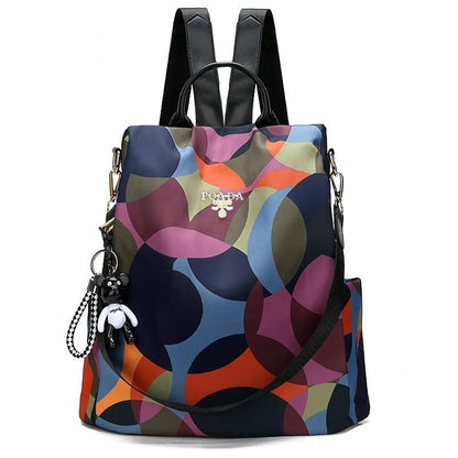 Secure Backpack With Concealed Rear Zipper | Water-Repellent Travel Daypack With Organizer Pockets For Women & Men | Daily Commuter Bag With