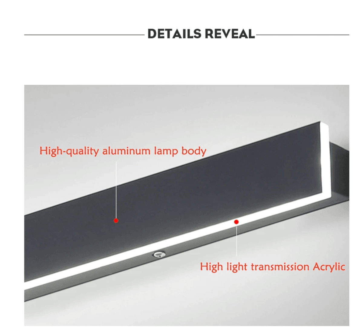 Outdoor Vertical LED Wall Sconce – Weatherproof Aluminum Up/Down Light for Patio, Porch & Garden