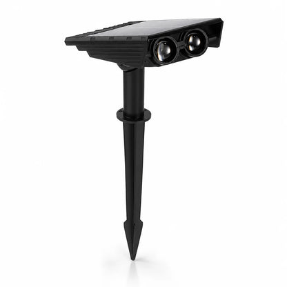 Outdoor Solar Garden Spotlight with Adjustable Beam – Rechargeable Stake Light for Yard, Walkway & Patio Lighting