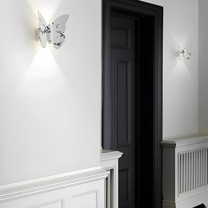 LED Aluminum Exterior Sconce 6-Inch Decorative Coastal & Nature Motif Fixture for Walkways, Porches & Yards
