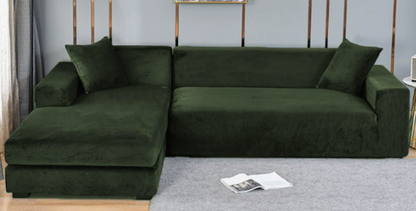 Waterproof Stretch Couch Slipcover for Living Room - Elastic Furniture Protector for Sofas with Pets Kids