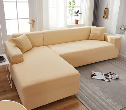 Waterproof Stretch Couch Slipcover for Living Room - Elastic Furniture Protector for Sofas with Pets Kids