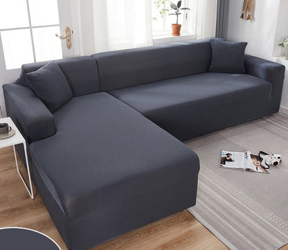Waterproof Stretch Couch Slipcover for Living Room - Elastic Furniture Protector for Sofas with Pets Kids