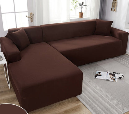 Waterproof Stretch Couch Slipcover for Living Room - Elastic Furniture Protector for Sofas with Pets Kids