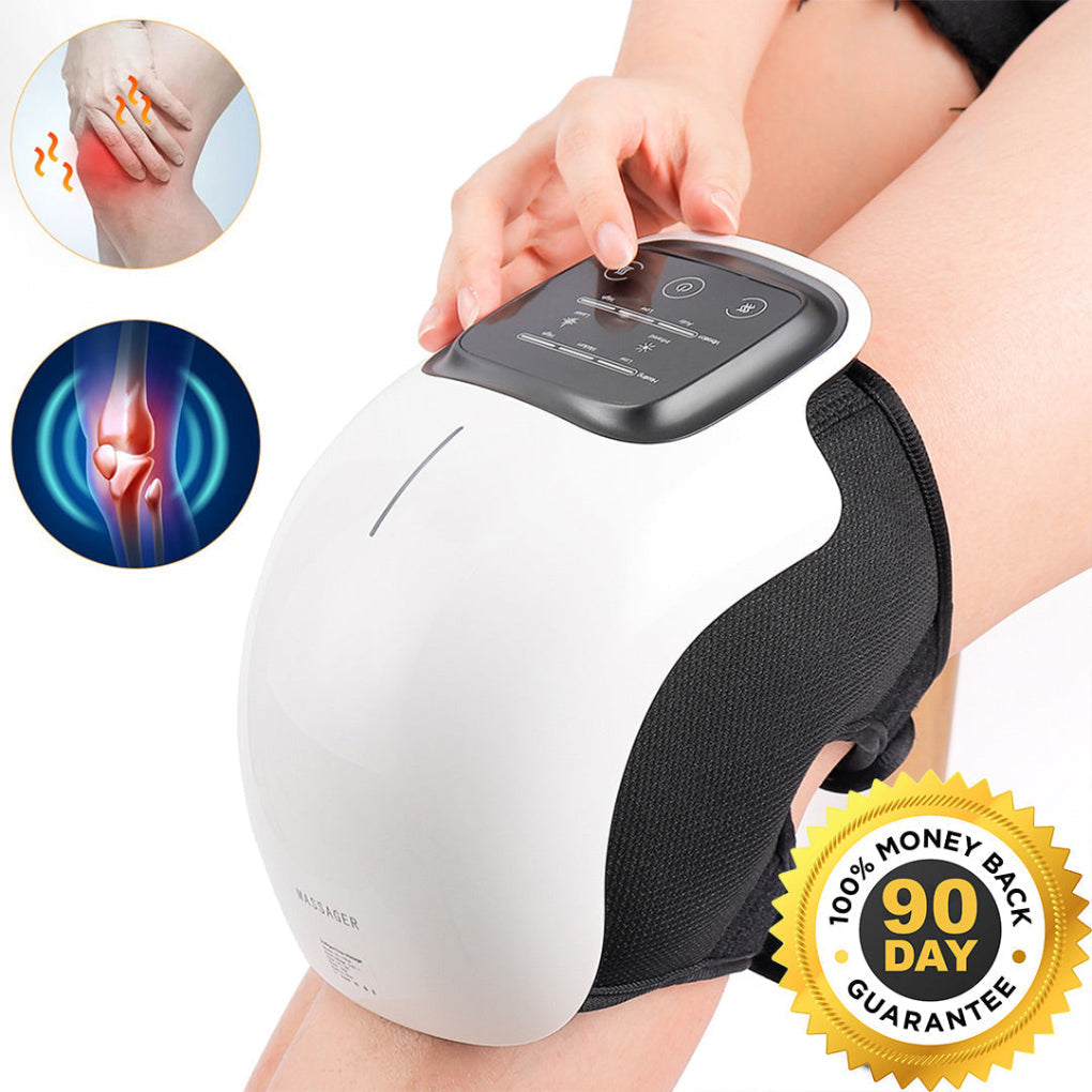 Wearclo | Heated Knee Massager with Vibration & Infrared Heat for Joint Relief