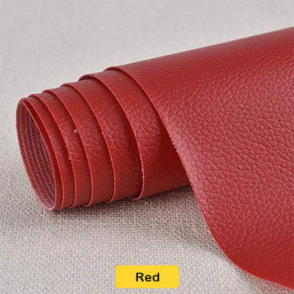 Self-Adhesive Faux Leather Repair Patch for Couches, Car Seats & Upholstery – Easy Cut-to-Fit Vinyl Fix Tape in 17 Colors for Furniture