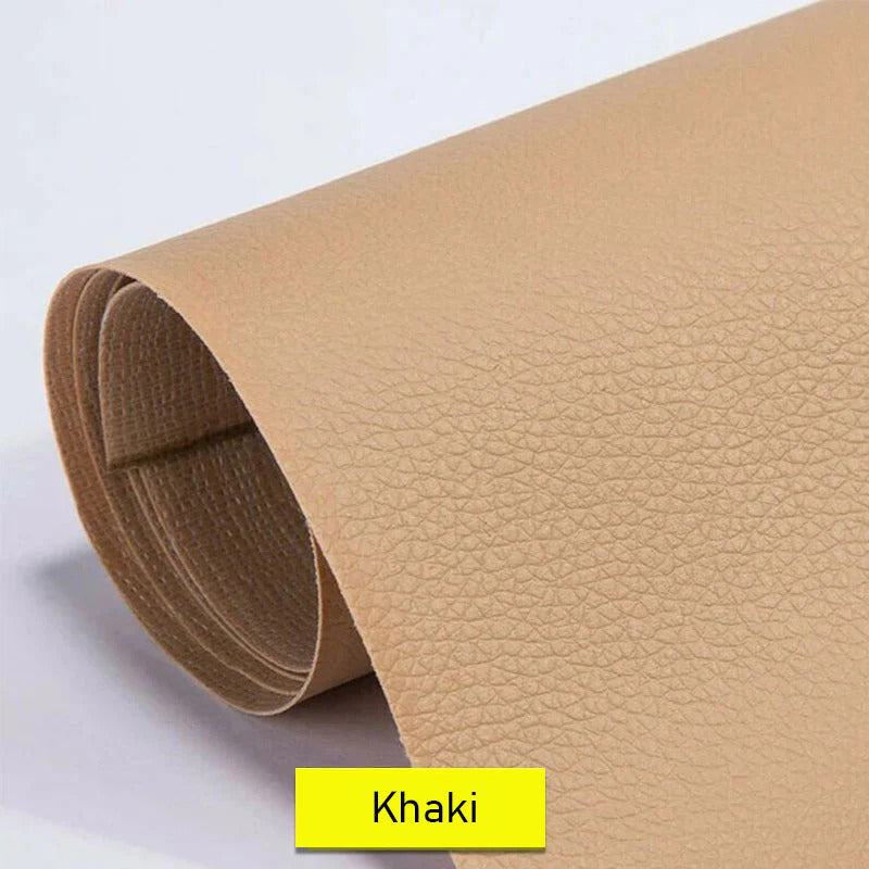 Self-Adhesive Faux Leather Repair Patch for Couches, Car Seats & Upholstery – Easy Cut-to-Fit Vinyl Fix Tape in 17 Colors for Furniture