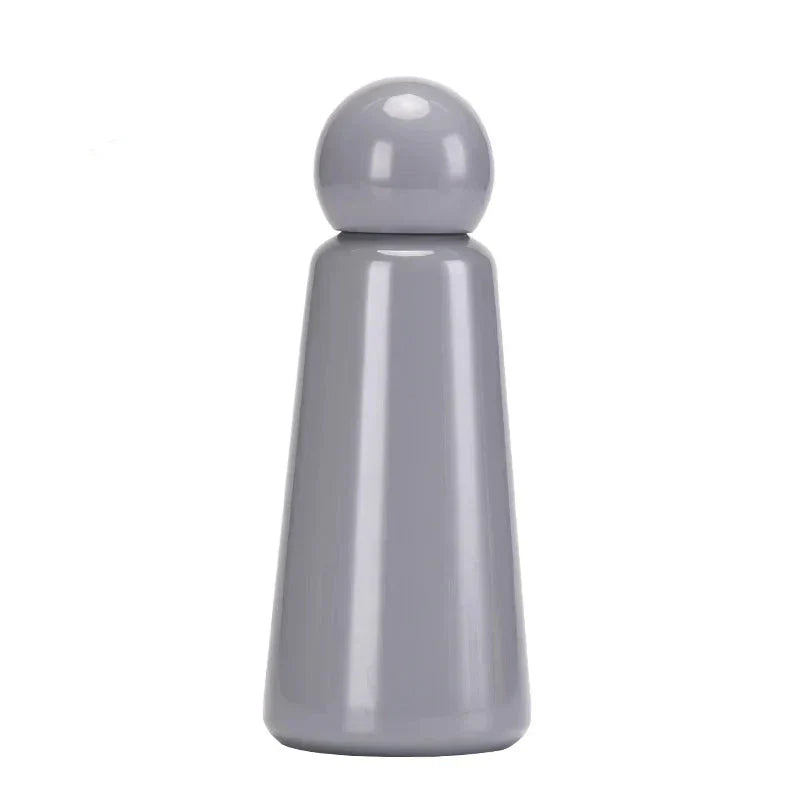 Vacuum Insulated Stainless Steel Water Bottle 17oz – Keeps Beverages Hot 12 Hours Cold 24 Hours – Leakproof Thermos for Travel Work Gym