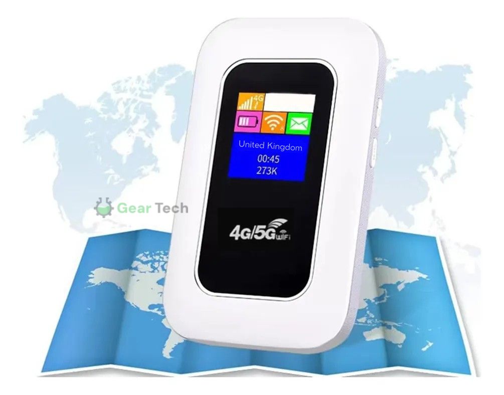 Portable 5G Wi-Fi Router | High-Speed Connection & Compact Design | Ideal for Travel and Multi-Device Connectivity