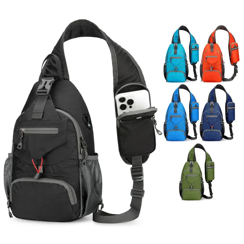 SecurePack | Anti-Theft Waterproof Shoulder Backpack with RFID Protection | Lightweight Travel Bag for Safety and Organization