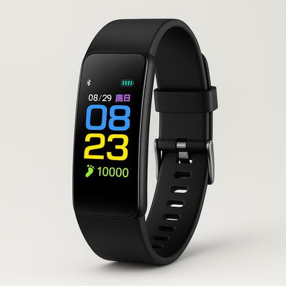 Simple LED Heart & Blood Pressure Senior Smartwatch