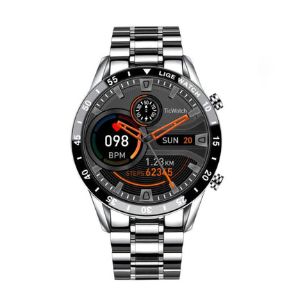 Modern Health Tracker | Smartwatch with 4G Connectivity & AMOLED Display | Elegant Stainless Steel Design for Daily Use