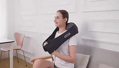 Wearclo | Shiatsu Massage Cushion with Infrared Heating | Portable Relief for Neck and Shoulder Pain