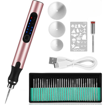Engraving Pen | USB Rechargeable Metal Tool with Adjustable Speed | Precise Control for Creative Projects