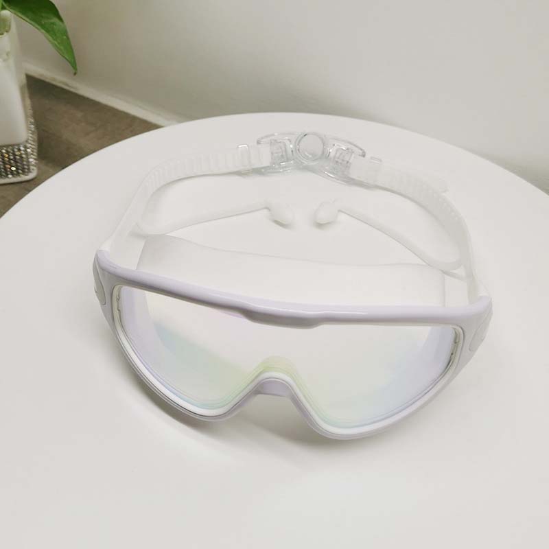 Premium Silicone Swimming Goggles with Panoramic Vision & Anti-Fog Lenses for Adults | Pool & Open Water | Unisex Fit