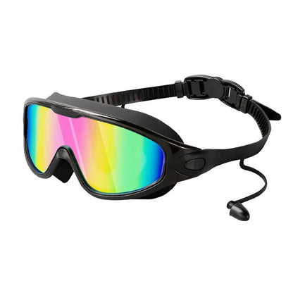 Premium Silicone Swimming Goggles with Panoramic Vision & Anti-Fog Lenses for Adults | Pool & Open Water | Unisex Fit