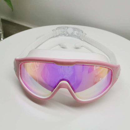 Premium Silicone Swimming Goggles with Panoramic Vision & Anti-Fog Lenses for Adults | Pool & Open Water | Unisex Fit