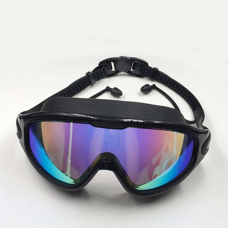 Premium Silicone Swimming Goggles with Panoramic Vision & Anti-Fog Lenses for Adults | Pool & Open Water | Unisex Fit