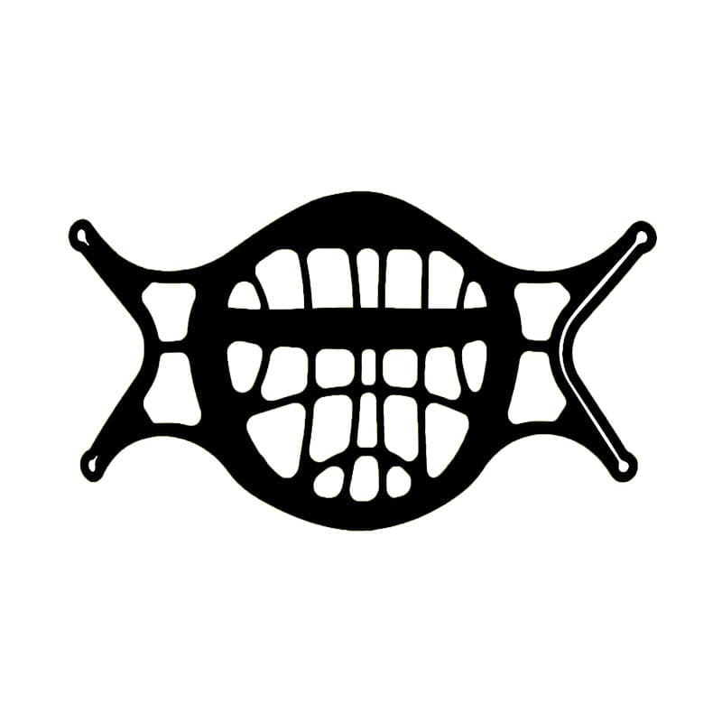 Internal Face Cover Support Frame for Comfortable Breathing & Lipstick Protection