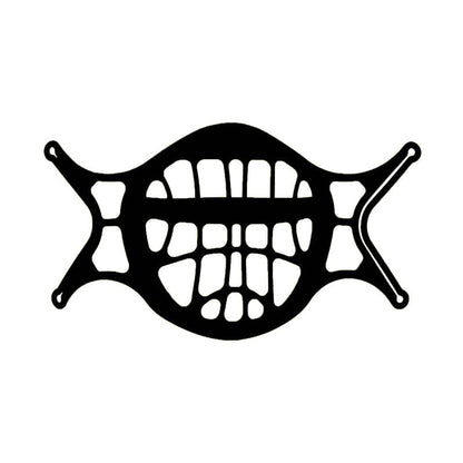 Internal Face Cover Support Frame for Comfortable Breathing & Lipstick Protection