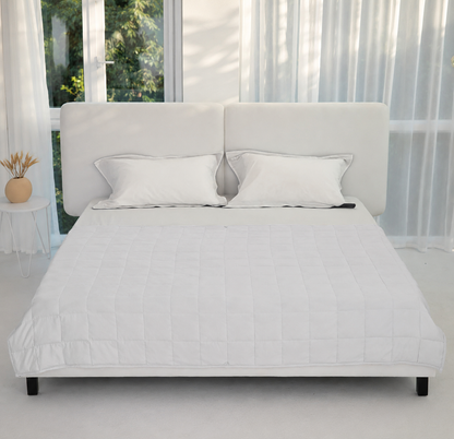 Cozy Comfort | Weighted Blanket for Adults with Cooling Fabric | Breathable All-Season Design for Ultimate Relaxation