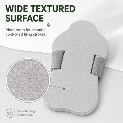 Ortekor Quiet Handheld Pet Nail File Board for At-Home Dog & Cat Nail Care - Blade-Free, No Charging
