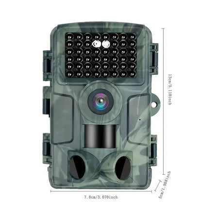 60MP Trail Camera with 4K Video Recording, Night Vision & Smartphone App – Waterproof Wildlife Monitoring System for Hunting, Property