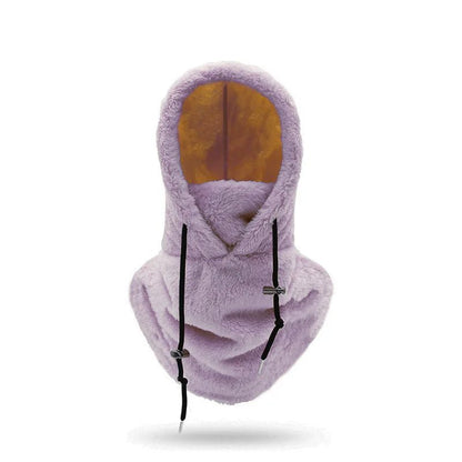 Cold Weather Face Cover with Adjustable Fit – Windproof Head and Neck Warmer for Men and Women