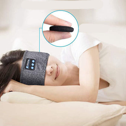 Bluetooth Sleep Headband with Built-In Speakers for Bedtime Audio, Running, Yoga & Exercise