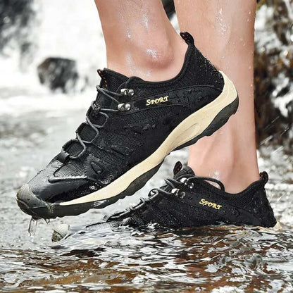 Trail Running Shoes Women Lightweight Mesh Athletic Sneakers Non-Slip Traction Sole for Hiking Outdoor Walking