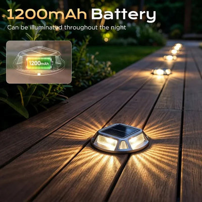 DECKLIVA – Solar Deck Lights for Pathways & Outdoor Spaces