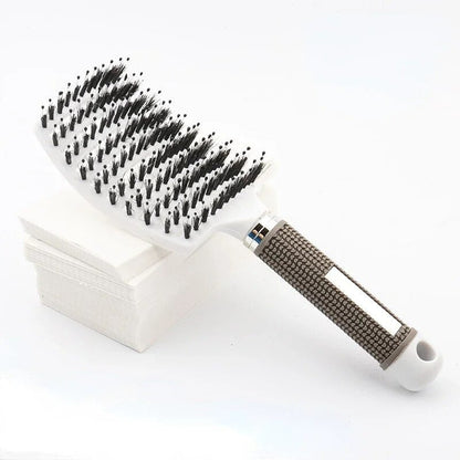 Detangling Hairbrush for Wet & Dry Hair – Pain-Free Knot Removal for All Hair Types
